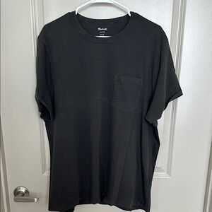 Madewell Washed Black Short Sleeve Tee